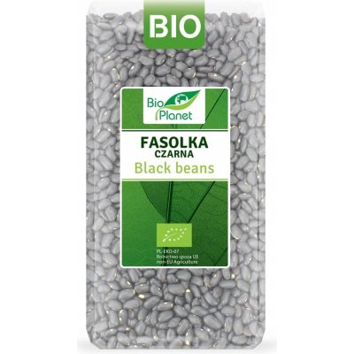 Bio Planet Černá fazole bio 0,5 kg – Zboží Dáma