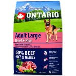 Ontario Adult Large Beef & Rice 12 kg – Hledejceny.cz