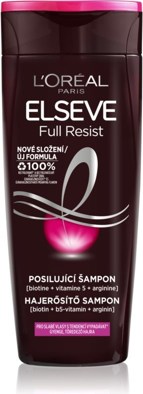 L\'Oréal Paris Elseve Full Resist Strengthening posilující šampon pro oslabené vlasy 400 ml
