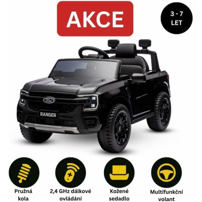 Beneo elektrické autíčko Ford Ranger metalíza šedá – Zboží Dáma