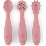 Petite&Mars Set silikonových tréninkových lžiček 3 ks – Hledejceny.cz