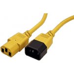 Roline 19.08.1521 Kabel síťový prodlužovací, k počítači, 1,8m, žlutý – Zboží Mobilmania