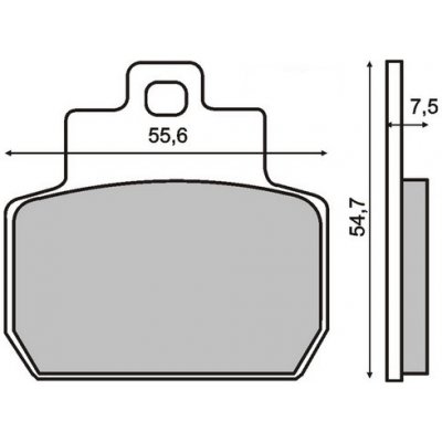 RMS Brzdové destičky 0780 RMS 225100780 – Sleviste.cz