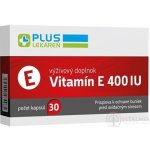 Plus Lékárna Vitamín E 400 IU kapslí30 – Zboží Mobilmania