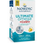 Nordic Naturals Ultimate Omega + CoQ10 1280mg Citrón 60 softgel kapslí – Hledejceny.cz
