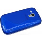 Pouzdro ForCell silikonové Lux S Samsung S7560 Trend / S7562 Galaxy S Duos modré – Zboží Mobilmania