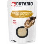 Ontario Soup Cat Chicken & Cheese with rice 40 g – Hledejceny.cz