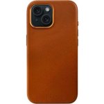 FIXED MagLeather kožené s podporou Magsafe Apple iPhone 15 hnědé FIXLM-1200-BRW – Zboží Živě
