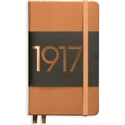 LEUCHTTURM1917 Zápisník notebook A6 prázdný měděný Pevná – Zbozi.Blesk.cz