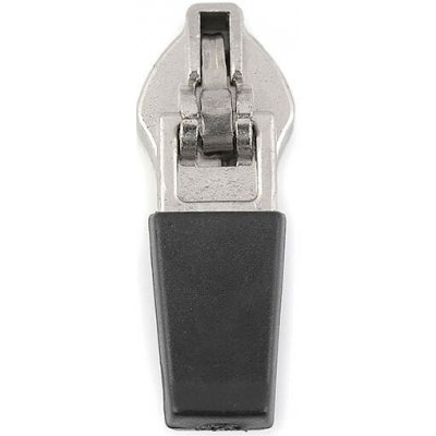 Jezdec ke spirálovým reflexním zipům No 5 semi-autolock Varianta: nikl, Balení: 5 ks – Hledejceny.cz