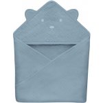 Lionelo Kryt s kapucí 80 x 80 cm modrý – Zboží Dáma