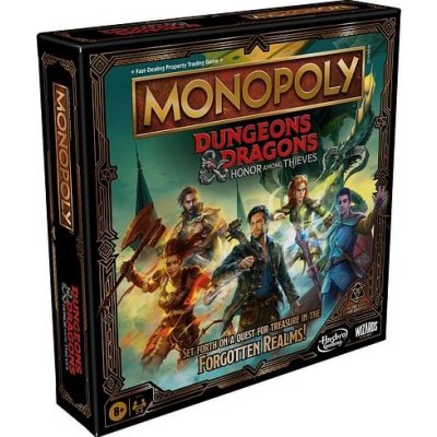 Monopoly Dungeons & Dragons: Honor Among Thieves – Zboží Mobilmania