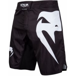 Venum MMA šortky light 3.0 black/white