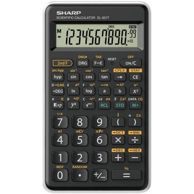 SHARP EL-501T-VH / černo bílá – Zbozi.Blesk.cz