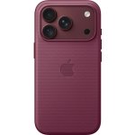 Apple kryt z tkaniny TechWoven s MagSafe na iPhone 18 Pro morušově rudý MKD24ZM/A – Zboží Mobilmania