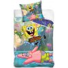 Povlečení Carbotex bavlna povlečení Sponge Bob Vodotrysk 140x200 70x90