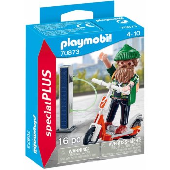 Playmobil 70873 Hipster s elektrokoloběžkou