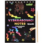 Wiky Škrabací notes duhový 12 listů v sáčku – Zboží Dáma