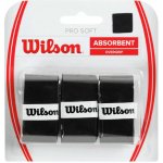 Wilson Soft overgrip 3ks černá – Zboží Mobilmania