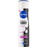 NIVEA antiperspirant sprej Black & White Authentic 150 ml – Zboží Dáma