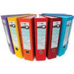 Smartline Pořadač A4 75 mm páka poloplastový, tyrkysový – Zboží Živě