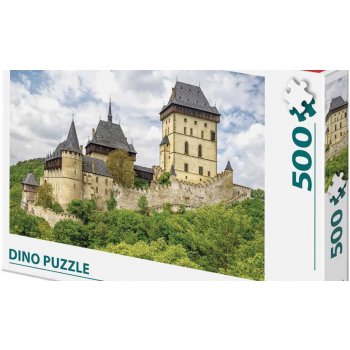 Dino hrad Karlštejn 47 x 33 cm v krabici 33,5 x 23 x 3,5 cm 500 dílků od  159 Kč - Heureka.cz