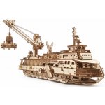 Ugears 3D mechanické puzzle výzkumné plavidlo Research Vessel 575 ks – Zboží Dáma