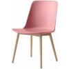Jídelní židle &Tradition Rely HW71 oak / soft pink