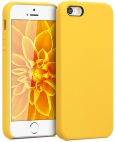 Pouzdro Kwmobile Apple iPhone SE 1.Gen 2016 / 5 / 5S žluté