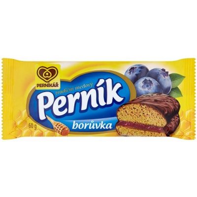 Perníkář Tradiční medový perník borůvka 60 g – Zbozi.Blesk.cz