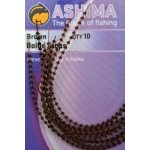 Ashima Boilie zarážky / hnědé – Zboží Mobilmania