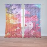 Sablio Záclony Barvy: 2ks 150x250cm – Hledejceny.cz