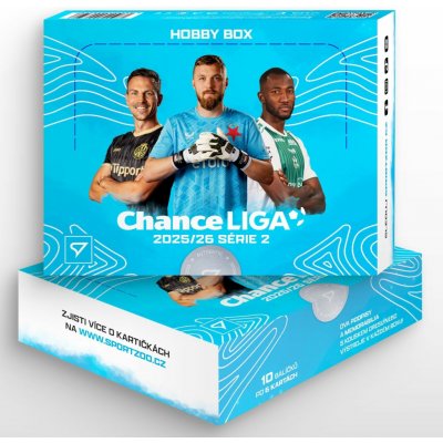SportZoo Chance liga 2025-2026 2. série Hobby box – Hledejceny.cz