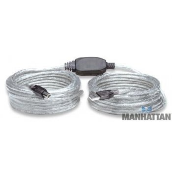 Manhattan kabel Hi-Speed USB 2.0 A/B, propojovací, aktivní, 11m