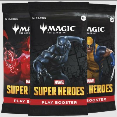 Wizards of the Coast Magic The Gathering Marvel Super Heroes Play Booster – Sleviste.cz