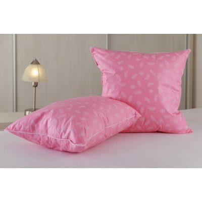 JAN Peří Polštář péřový husí drané peří 5/95 růžové peříčko 30x50 – Zboží Mobilmania