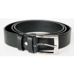 Pánský kožený opasek FLW černý – Sleviste.cz