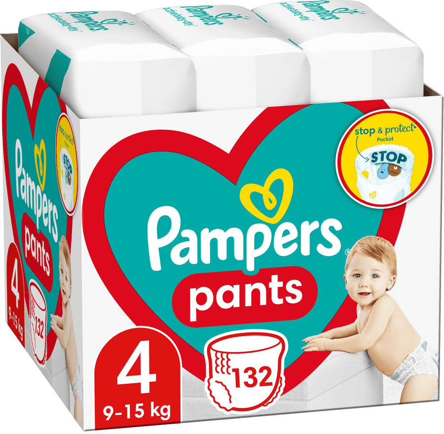 Pampers Pants 4 132 ks