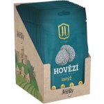 Jihočeské Jerky Hovězí lanýž 20 x 20 g – Zboží Dáma