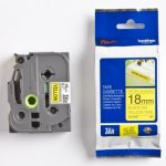 Brother TZe-S641 žlutá černá 18 mm – Zboží Dáma