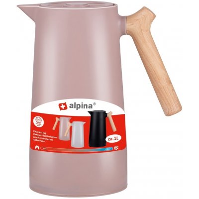 Alpina Termoska servírovací růžová 1 l – Zboží Mobilmania