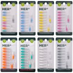 Herbadent HERo 0,8 mm náhradní mezizubní kartáček 10 ks – Zboží Dáma