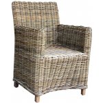 EMMELY ratanové křeslo kubu grey – Hledejceny.cz