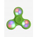 Fidget Spinner s LED osvětlením zelený