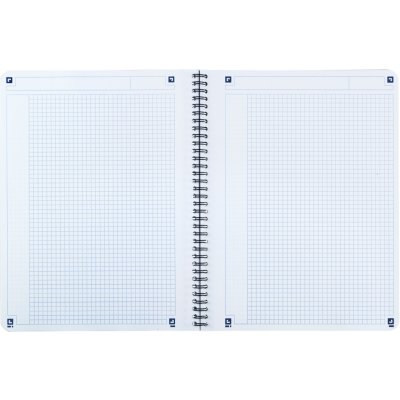 Oxford Zápisník Nordic Touch A4+ čtverečkovaný Světle modrá 70 listů