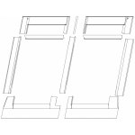 Skylight PLUS / SUPRO F 78 x 98 cm, hnědá, x1 – Zbozi.Blesk.cz