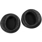 eses náušníky pro sluchátka Sony MDR-RF985RK RF970RK RF960R RF925RK RF860RK RF6500 a DS6500 lesklé černé kožené – Zboží Živě