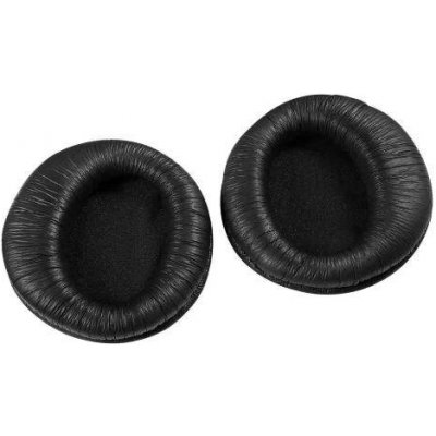 eses náušníky pro sluchátka Sony MDR-RF985RK RF970RK RF960R RF925RK RF860RK RF6500 a DS6500 lesklé černé kožené – Zboží Živě