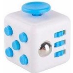 Mizoo Fidget Cube antistresová kostka bílomodrý – Zboží Dáma