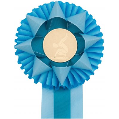 Kokarda dvouřadá KVĚTINA průměr 13 cm – Zboží Mobilmania